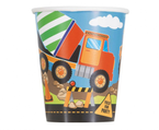Kubeczki papierowe Budowa 266ml 8szt