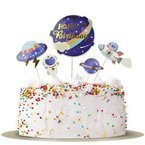 Dekoracyjne pikery do babeczek Kosmos 5szt