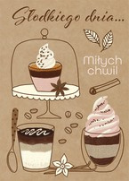 Kartka eko Słodkiego dnia 13x18cm