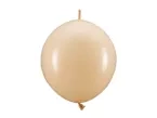 Balony lateksowe cieliste z łącznikiem 33cm 20szt