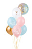 Bukiet balonowy babyshower 30cm 6szt