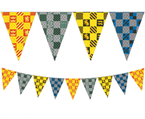 Girlanda papierowa flagi Harry Potter