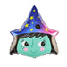 Balon foliowy halloween Wiedźma 73x84cm