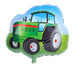 Balon foliowy Traktor zielony 60x66cm