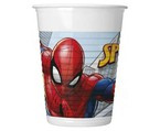 Kubeczki plastikowe Spiderman 8szt 200ml
