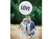 Balon lateksowy biały 1 m okrągły LOVE