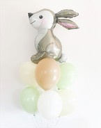 Bukiet balonowy Zajączek 7szt balonów