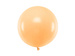 Balon lateksowy pudrowy brzoskwiniowy 60 cm okrągły