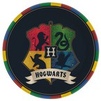 Talerzyki papierowe Harry Potter Hogwarts 23cm 8 sztuk