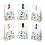 Torebki papierowe Pojazdy 10x17,5cm 6szt