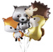 Balon foliowy Wiewiórka 61x45cm