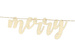 Baner drewniany świąteczny Merry Christmas 87x17cm