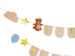 Baner na roczek First Birthday 2,55cm