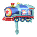 Balon foliowy Pociąg niebieski 35cm