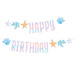 Baner papierowy Happy Birthday Ocean 240x17cm