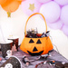 Torba materiałowa na Halloween dynia pomarańczowa
