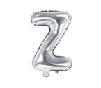 Balon foliowy srebrny litera Z 35cm