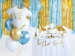 Balon foliowy babyshower śpioszki Hello Baby 51x45cm