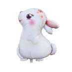 Balon foliowy Zajączek z kwiatkiem 62x51cm