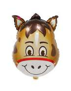 Balon foliowy  głowa Konia 34x25cm
