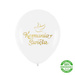 Balony lateksowe z napisem Komunia Święta - 5 sztuk