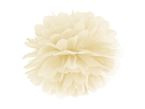 Papierowy pompon kremowy 25cm