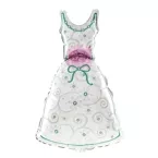 Balon foliowy sukienka Panna Młoda ślub wesele 45x81cm