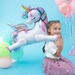 Balon foliowy Jednorożec dekoracja stojąca 61cm