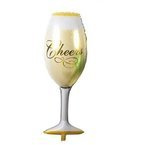 Balon foliowy w kształcie kieliszka 85x28cm