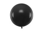 Balon lateksowy czarny 60cm okrągły