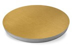 Podkład styrodurowy pod tort złoty 28x2cm