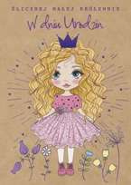 Kartka urodzinowa Księżniczka Eko 18x13cm