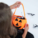 Torba materiałowa na Halloween dynia pomarańczowa