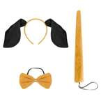 Zestaw Piesek opaska muszka ogonek