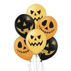 Bukiet balonów Halloween Duszek 12cali 6szt