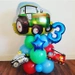 Balon foliowy Traktor zielony 60x66cm