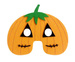 Maska filcowa dla dzieci Dynia Halloween