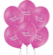 Balon lateksowy Wieczór Panieński różowy 1 szt