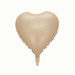 Balon foliowy serce cieliste 45cm