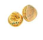 Papilotki  muffinki babeczki  żółte 24szt