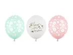 Balony lateksowe Dzień Matki pastelowe 6szt