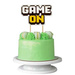 Topper na tort Game on 