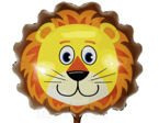 Balon foliowy głowa Lwa 26x29cm