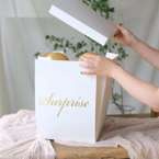 Pudełko box  białe Surprise 25x35cm