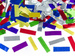 Wystrzałowe konfetti kolorowe mix 40cm