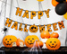 Baner papierowy Happy Halloween 185cm