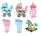 Zestaw balonów foliowych Baby shower 6szt