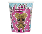 Kubeczki papierowe Lol Surprise 266ml 8szt