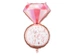 Balon foliowy pierścionek z diamentem 41x72cm