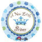 Balon foliowy niebieski Little Prince 45 cm